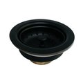 Gourmet Scape Gourmet Scape K111BMB Traditional Tacoma Kitchen Sink Basket Strainer - Matte Black K111BMB